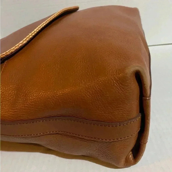 Massimo dutti brown leather crossbody handbag - Picture 4 of 15